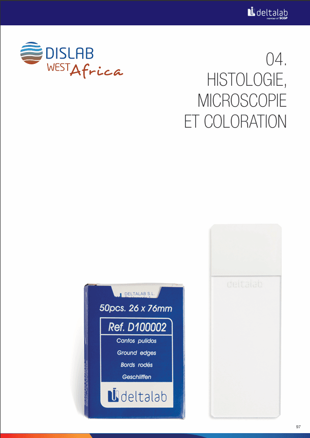 Histologie, microscopie et coloration